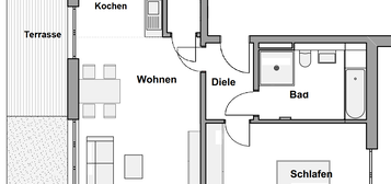 Neubau: 2-Zimmer Servicewohnung in Weilerswist Wohnung A14