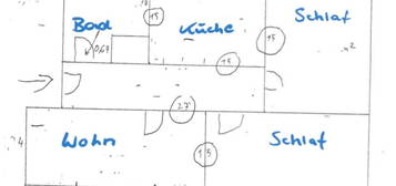 3-Zimmer EG Wohnung zu vermieten mit Balkon