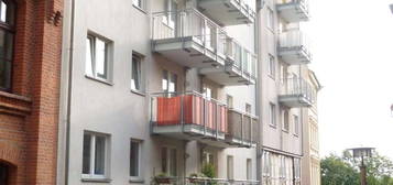 2 Raum Wohnung mit Balkon an der Elbe