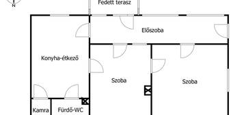 Várdombon pofás kis családi ház eladó!
