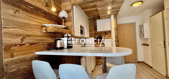 Appartement T1 bis au pied des pistes – Rénovation style chalet