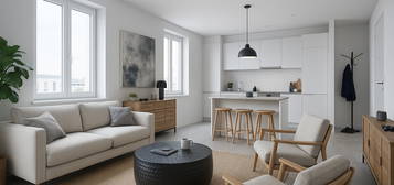 Appartement neuf à vendre, 3 pièces, 2 chambres, 63 m²