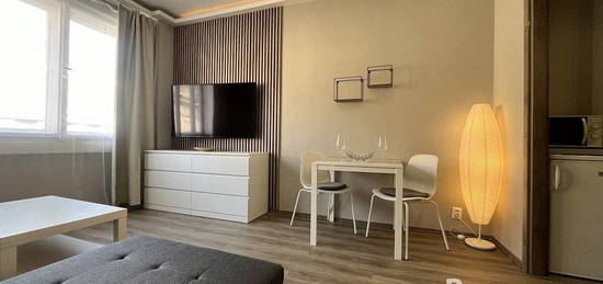 Pronájem byty 1+kk, 22 m2 - Praha - Smíchov