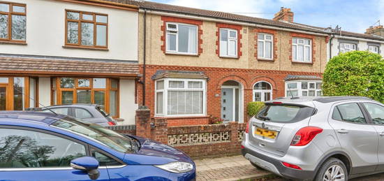 Terraced house for sale in Knowsley Crescent, Cosham, Portsmouth PO6