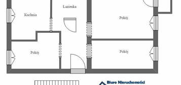 Świetne mieszkanie 3 pokoje Kościuszki 48m centrum