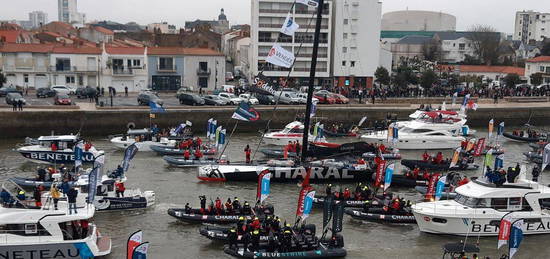 Appartement vue chenal vendee globe