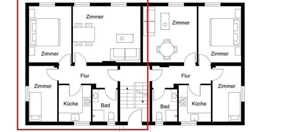 Provisionsfrei! WG-geeignete, bezugsfreie 3 Zimmerwohnung in Uninähe