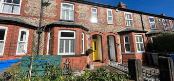 Terraced house to rent in Cedar Road, Hale, Altrincham WA15