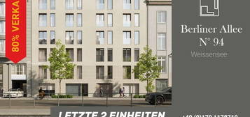 RENDITEGARANTIE : Berliner Allee: ERSTBEZUG im NEUBAU - ab 2024: 1-Zi-Whg mit 21 m² - VHS 1. OG