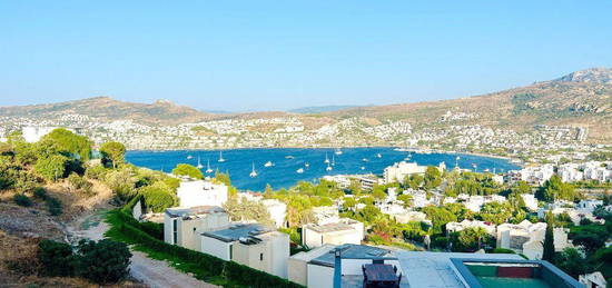 Bodrum Gndoan Koyu Deniz Manzaral Satlk Tam Mstakil Villa