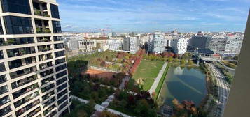 Appartement Studio de 21m2 meublé dans immeuble neuf Batignolles Paris 17ème – Parc Martin Luther King