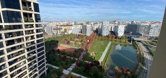 Appartement Studio de 21m2 meublé dans immeuble neuf Batignolles Paris 17ème – Parc Martin Luther King