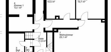 Top Lage // Reihenmittelhaus in Elmshorn (Renovierungsbedürftig)