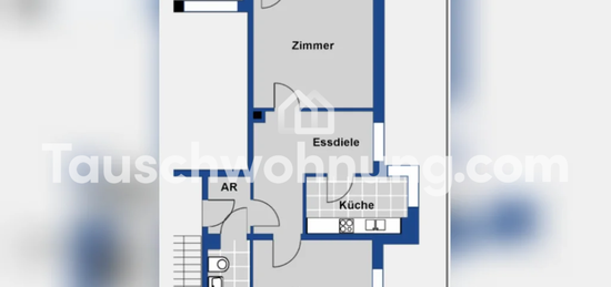 Tauschwohnung: Zentrale helle Wohnung