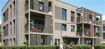 Helle 2-Zimmer-Wohnung mit Balkon in Süd-Ost-Lage und Stadtwaldnähe in Hürth