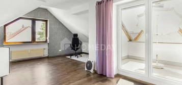 Maisonette im DG mit SW-Dachterrasse, EBK und Garage | zzgl. 25 qm fast fertige Ausbaureserve