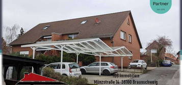 "Einladende 4,5 Zimmer Maisonettewohnung mit eigenem Garten, Balkon, EBK und Carport in Broistedt"