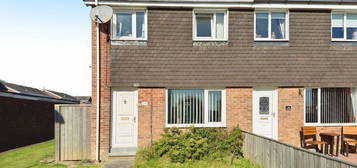 End terrace house for sale in Rede Court, Ellington, Morpeth NE61