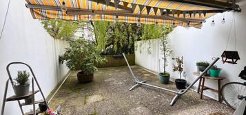 2-Zimmer-Wohnung mit großer Terrasse und im Grünen