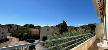 TOULON LES ROUTES APPARTEMENT 3 PIECES DERNIER ETAGE BALCON