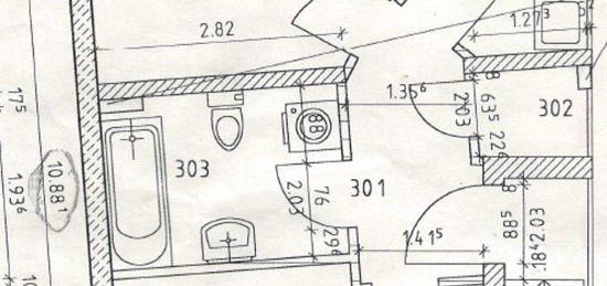 2-Raumwohnung in bester Lage, WG-geeignet, mit EBK, Badewanne