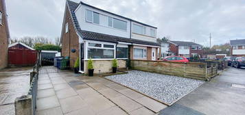 Semi-detached house for sale in Stratton Drive, Platt Bridge, Wigan WN2