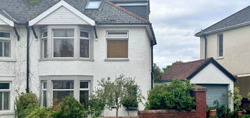 Semi-detached house for sale in Penlan Road, Llandough, Penarth CF64