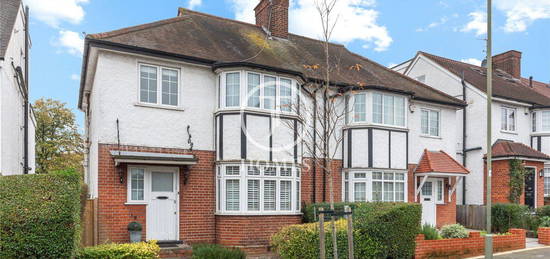 Semi-detached house for sale in Park View Gardens, London NW4