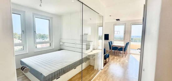 NEU! 3 Zimmer möblierte Wohnung mit traumhaften Ausblick - Erstbezug nähe U1