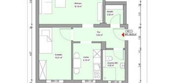 Energieeffiziente (KfW 55) altersgerechte 2-Zimmer Wohnung mit Aufzug