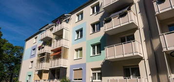 Frisch sanierte 3 - Zimmer-Wohnung im 3. OG mit Balkon in Merseburg