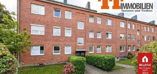 TT bietet an: Moderne und gepflegte Hochparterrewohnung mit Balkon in Altengroden!