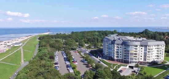 Traumhafte Seesichtwohnung mit Blick auf den Weltschifffahrtsweg und die Insel Neuwerk