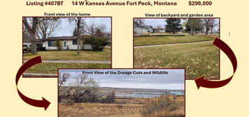 14 W  Kansas Ave, Fort Peck, MT 59223