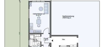 Alsdorf: Neubau - KfW 55 - EG - ca. 51 m² - 2 Zimmer - 2 Terrassen - 1 Garage und 2 Stellplätze