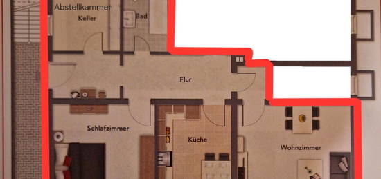 2-Zimmer-Wohnung zu vermieten