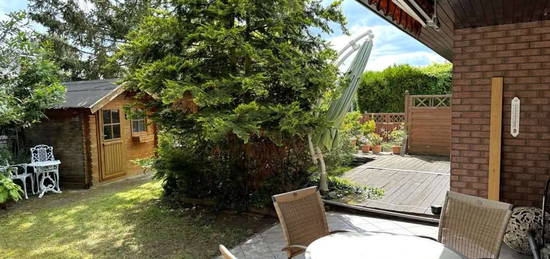 Mal eben Leben: EFH im Bungalowstil mit idyllischem Südgarten und Garage in Worms-Heppenheim!