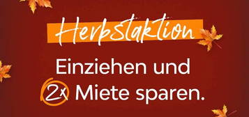 2 Kaltmieten geschenkt*: Renovierte Balkonwohnung mit Fahrstuhl &  modernem Wannenbad im 3. OG