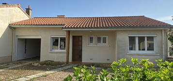 Maison plain-pied - 2 chambres et jardin