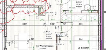 Erstbezug mit Balkon und EBK: Stilvolle 3-Raum-Wohnung mit gehobener Innenausstattung in Riederich