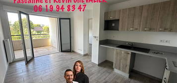 Appartement  à louer, 2 pièces, 1 chambre, 34 m²