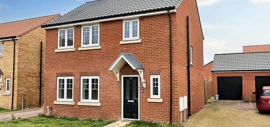 Detached house for sale in Mallard Way, Exning CB8