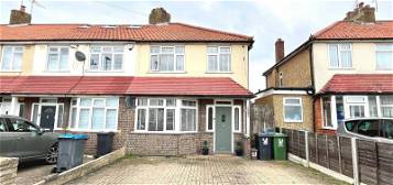 End terrace house for sale in Hunters Road, Chessington, Surrey. KT9