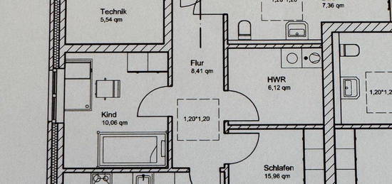 3 Zimmer Wohnung in Ebsmoor