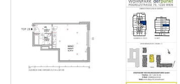 Provisionsfreie 1-Zimmer-Wohnung - Erstbezug - Nähe Kagraner Platz (428)