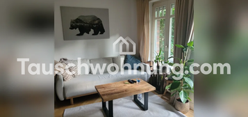 Tauschwohnung: 2-Zimmer Wohnung mit Terasse und Garten in Lokstedt