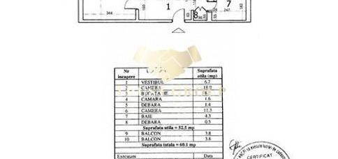 Apartament Unic | Crangasi | 2 balcoane |