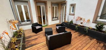 Apt refait à neuf avec grd terrasse