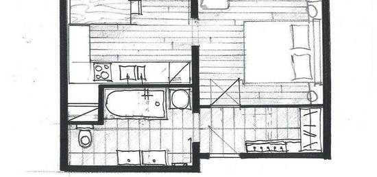 Byt 2+kk, 50 m², Hradec Králové, 500 12