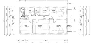 3,5 Zimmerwohnung, EBK, 102qm in Hutthurm